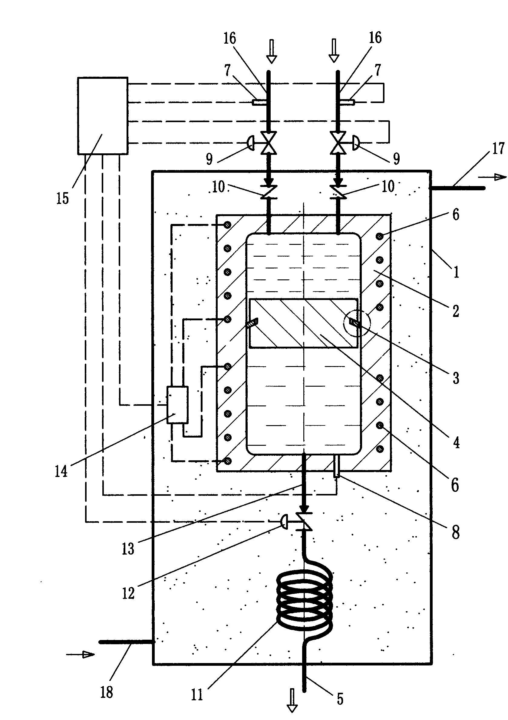 High-pressure sterilizing and homogenizing machine for fluid products