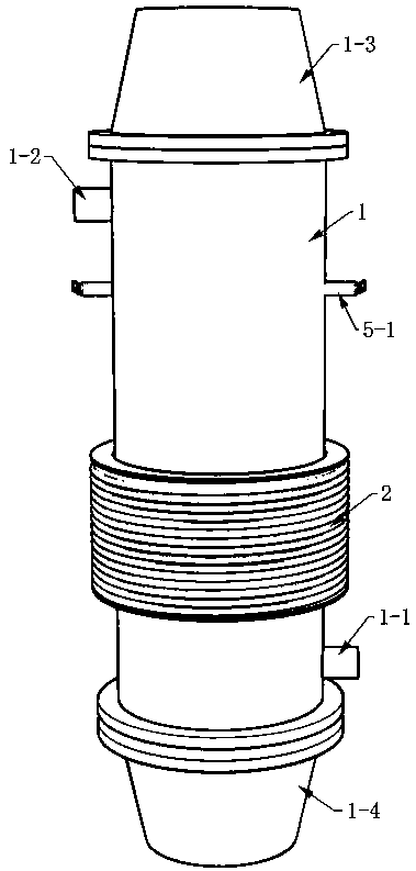 Multi-channel composite electromagnetic filter dust-removing device