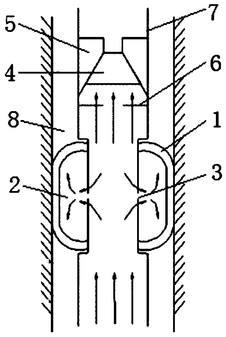 A device and method for automatically sealing water in a confined water formation and then grouting it