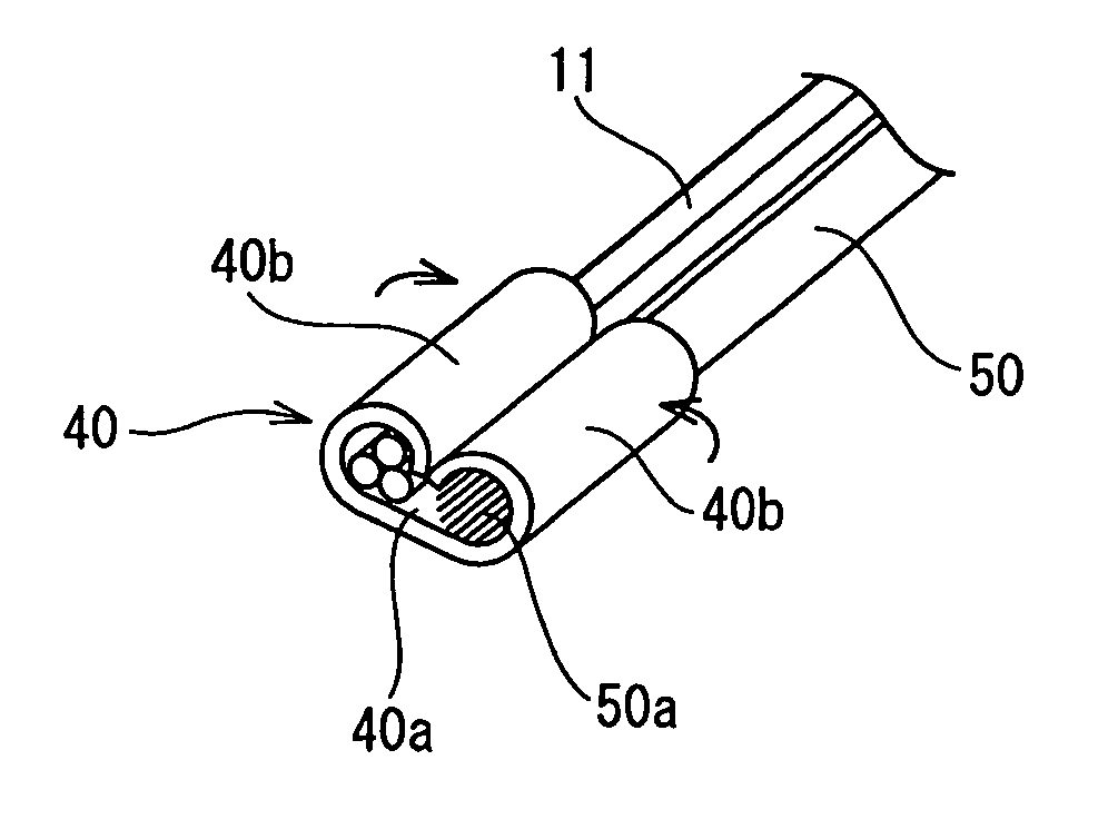 Shielded wire-grounding construction