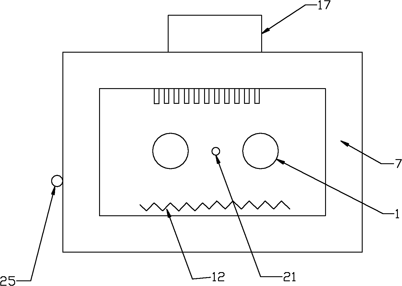 Analog detecting method for concrete grown volume deformation and device thereof