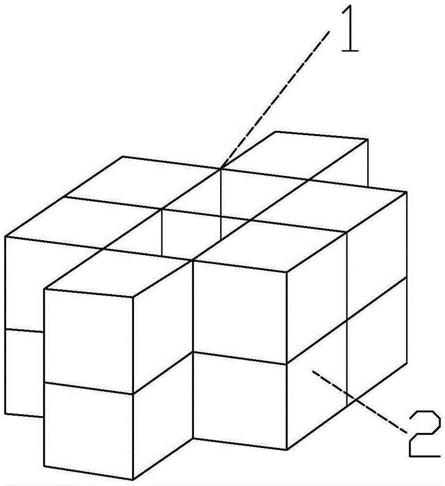 A deformable fun candy packaging box