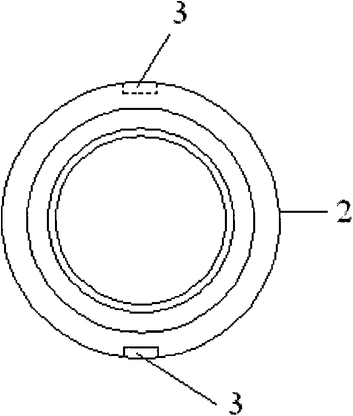 Powder metallurgy oil-free lubricating bearing and method for preparing same