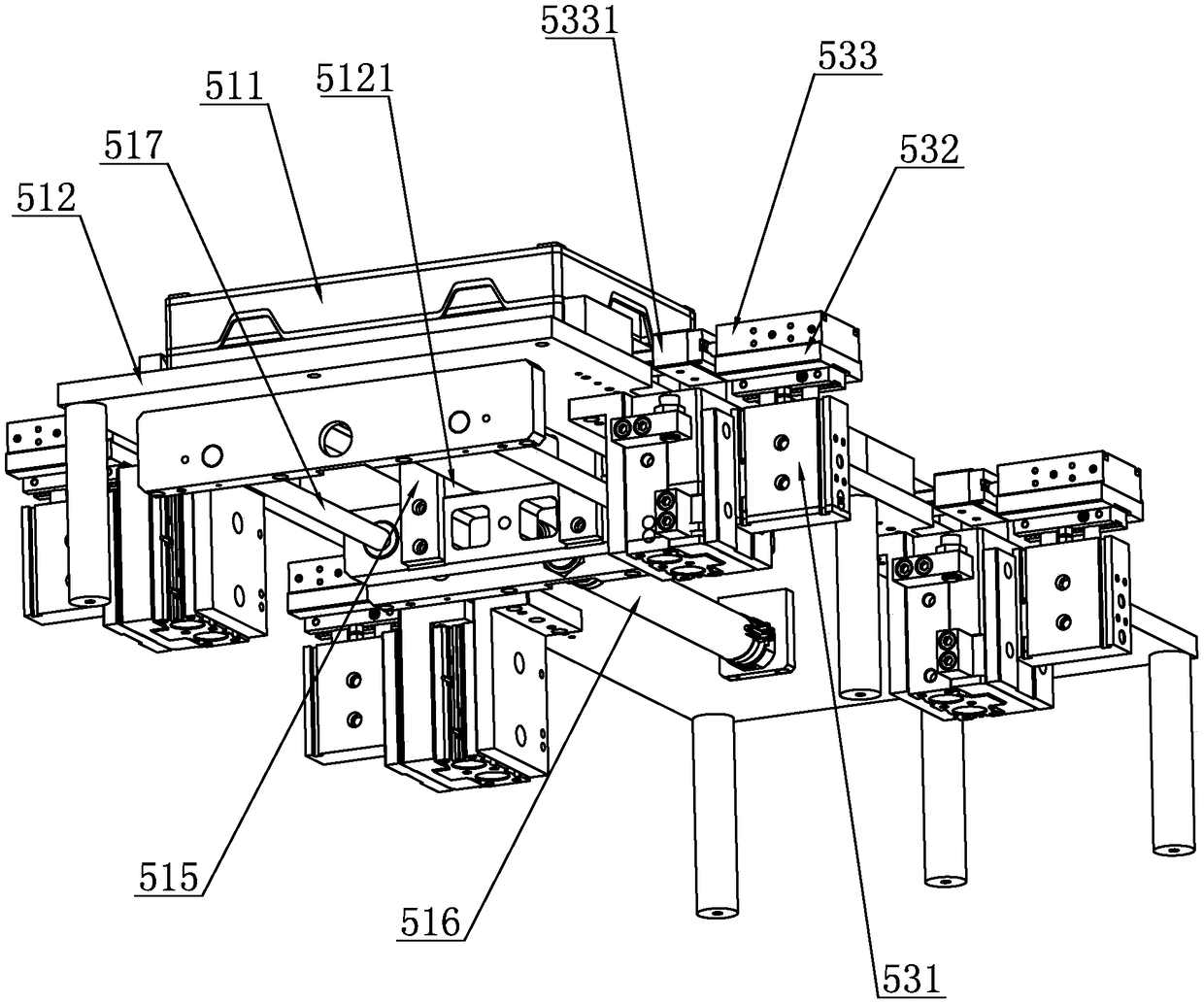 Automatic feeding and assembling device of coil frameworks