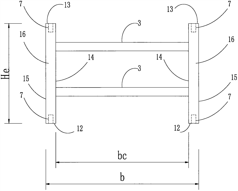 Foundation trench supporting box for underground pipeline open excavation construction