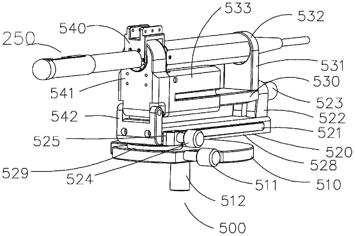 Detection fixing device for acupuncture minimally invasive robot and robot