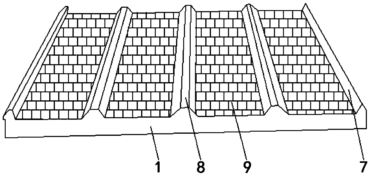 Nano-aluminum composite board easy to clean