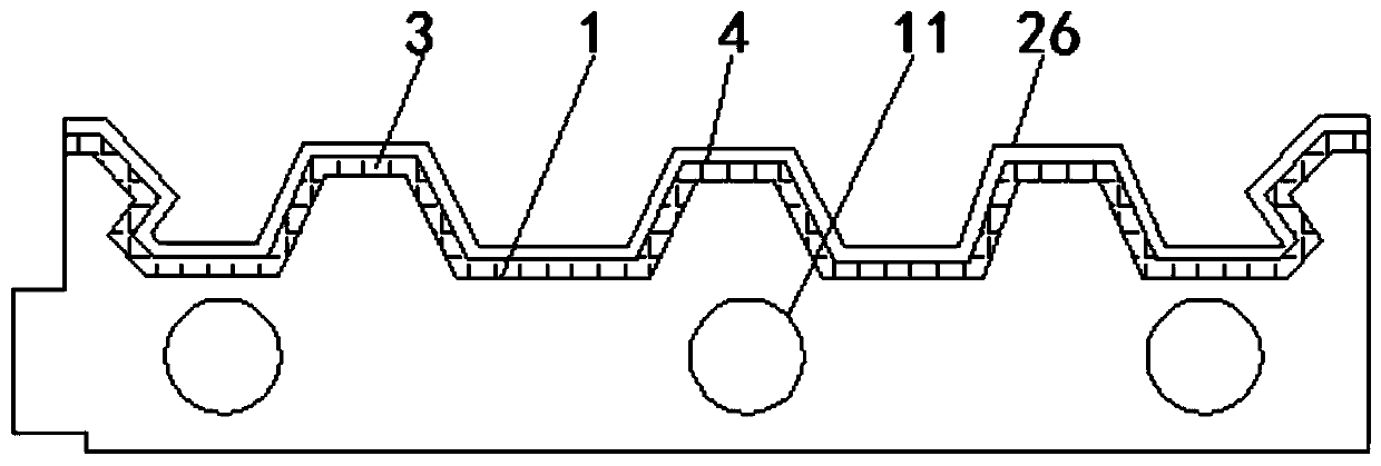 Nano-aluminum composite board easy to clean