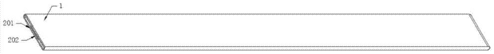 Variable parameter liquid-absorbing core ultra-thin heat pipe