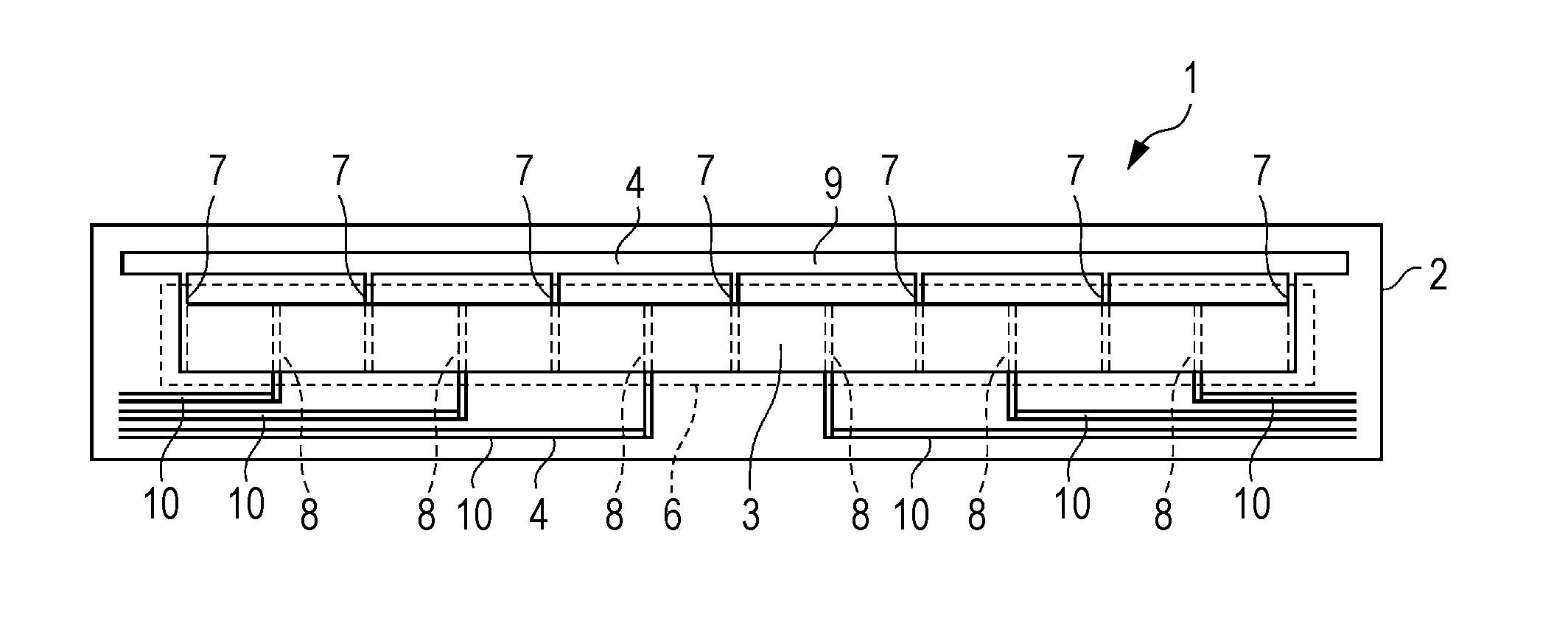 Heater for fixing device