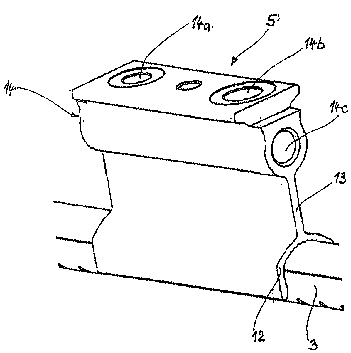 Heat exchanger for a motor vehicle