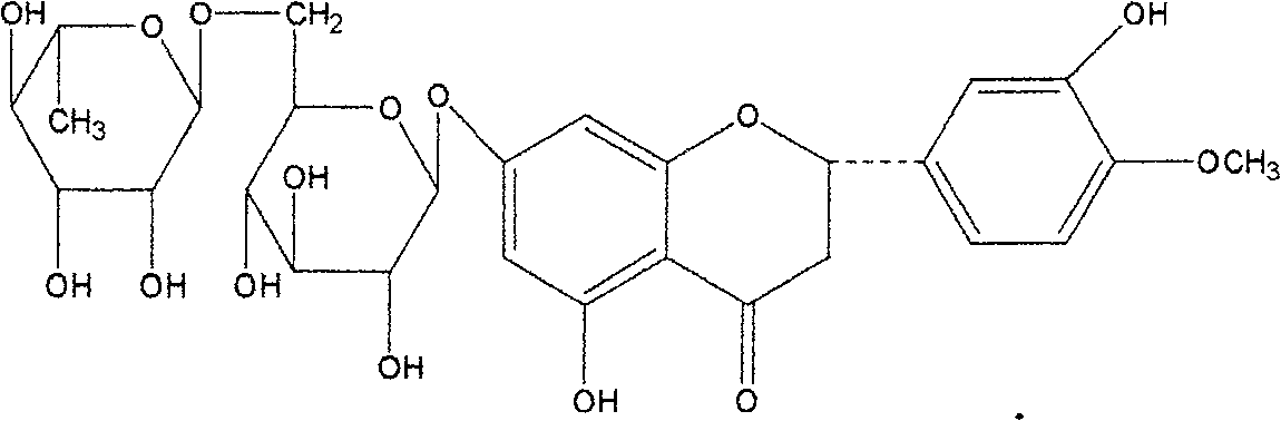 Pharmaceutical use of hesperidin and/or naringin