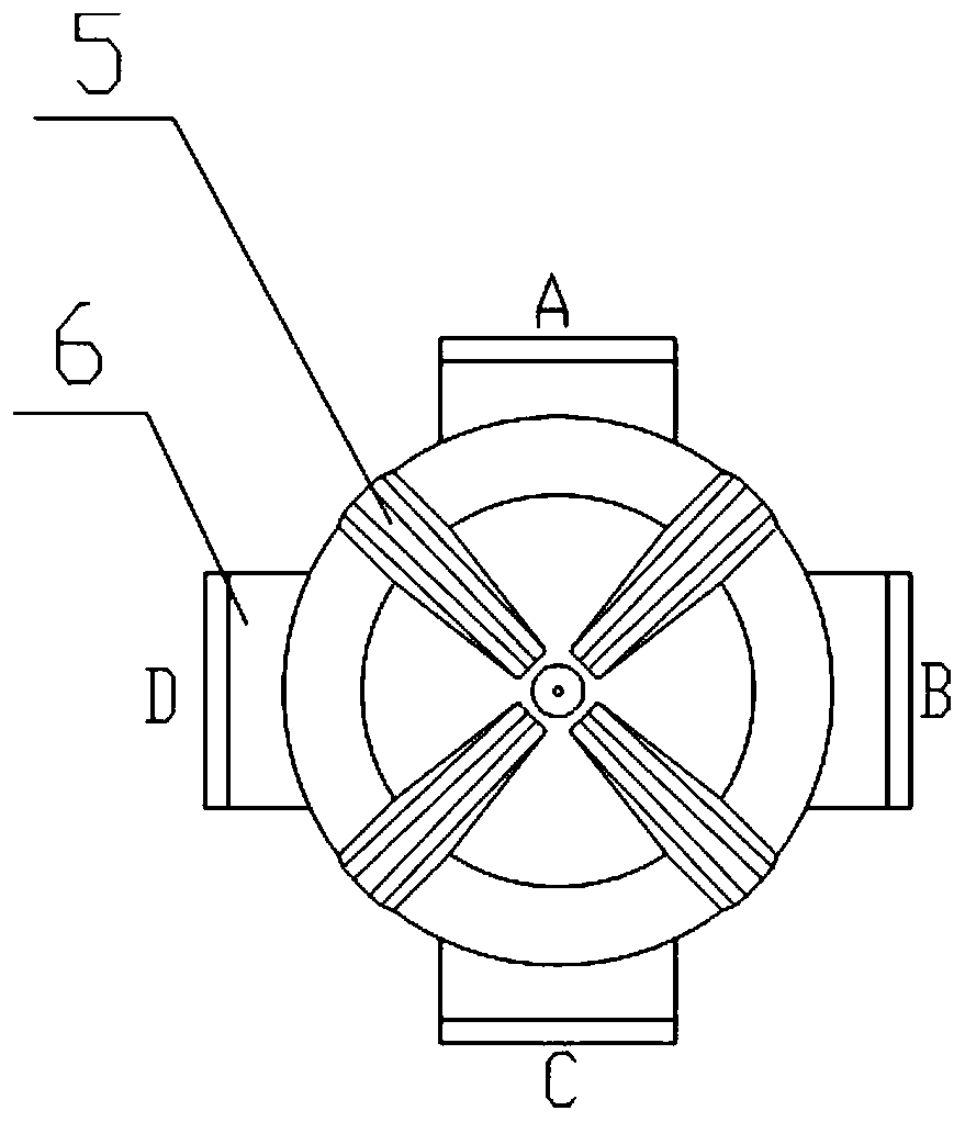 A battery module glue filling tank device