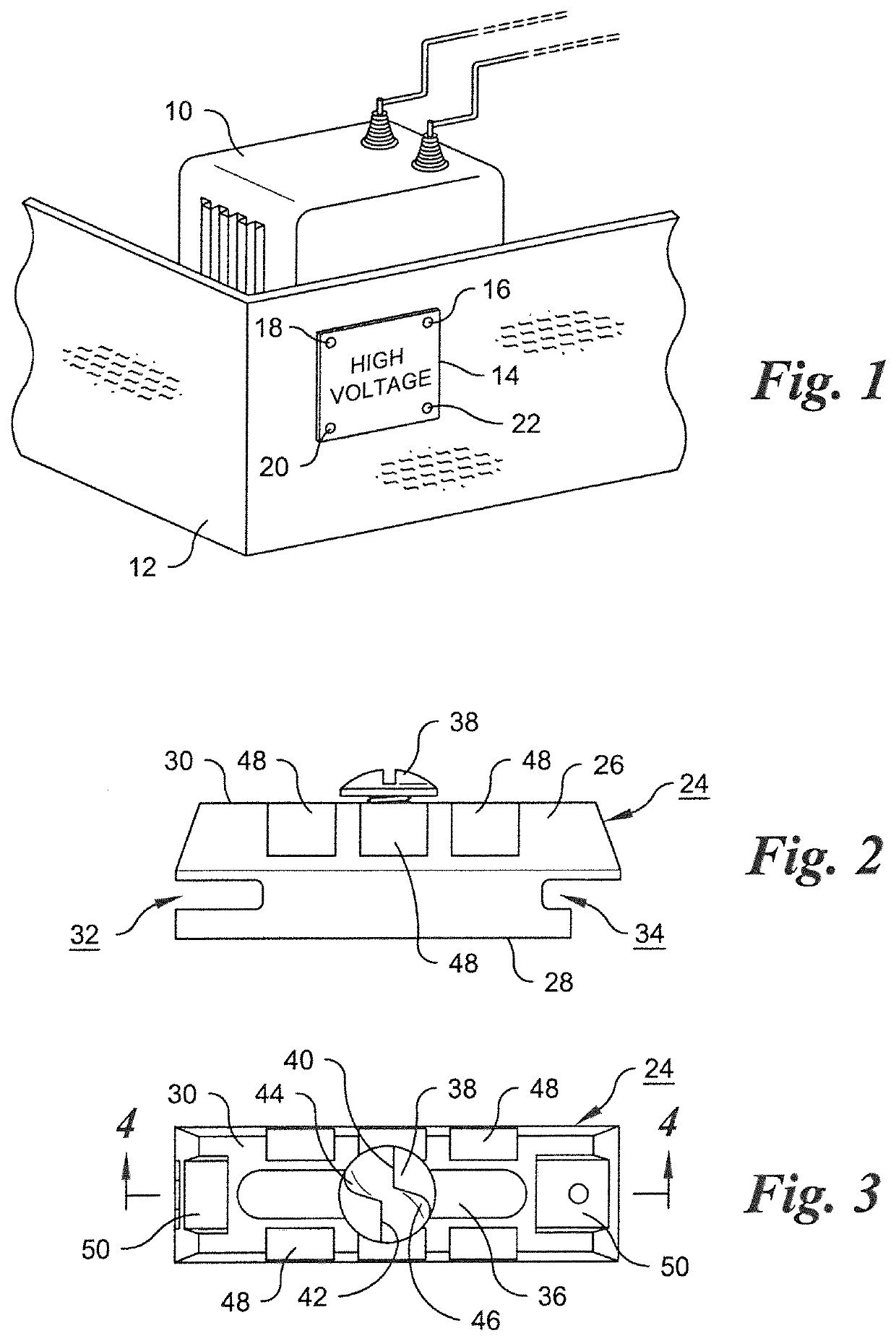 Anti-theft sign bracket and sign assembly and method