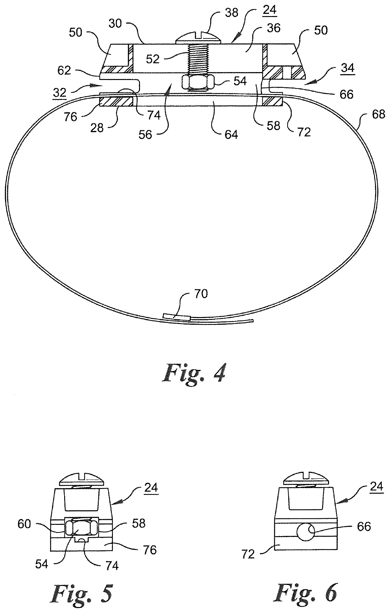 Anti-theft sign bracket and sign assembly and method