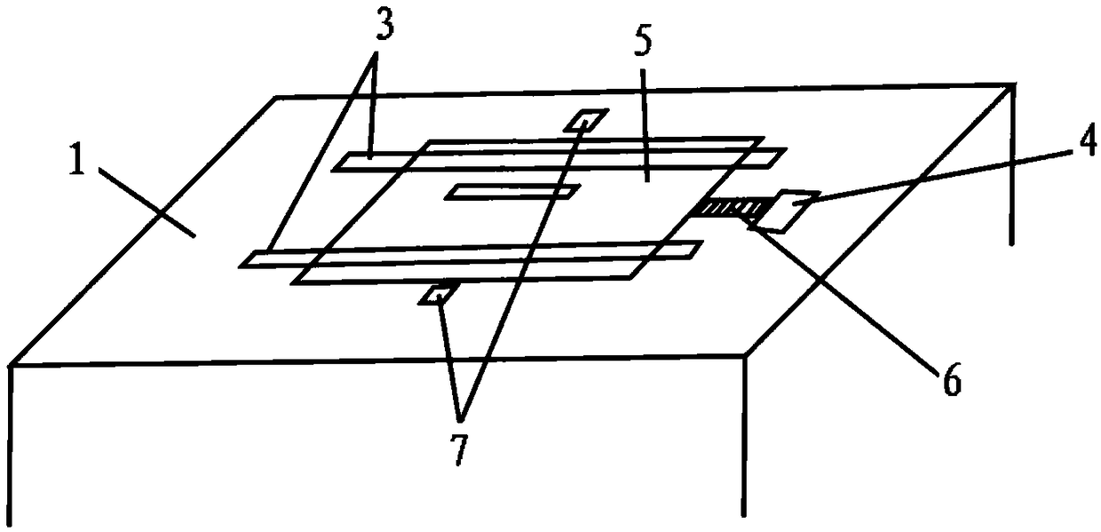 A device and method for detecting and determining the straightness of the width of a square guide rail