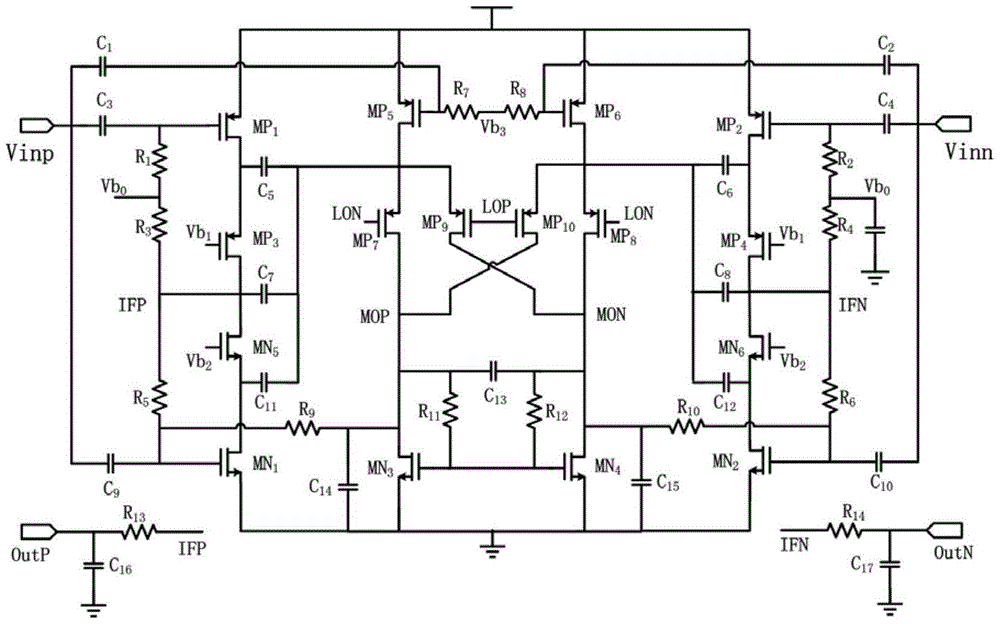 A self-reconfigurable return mixer