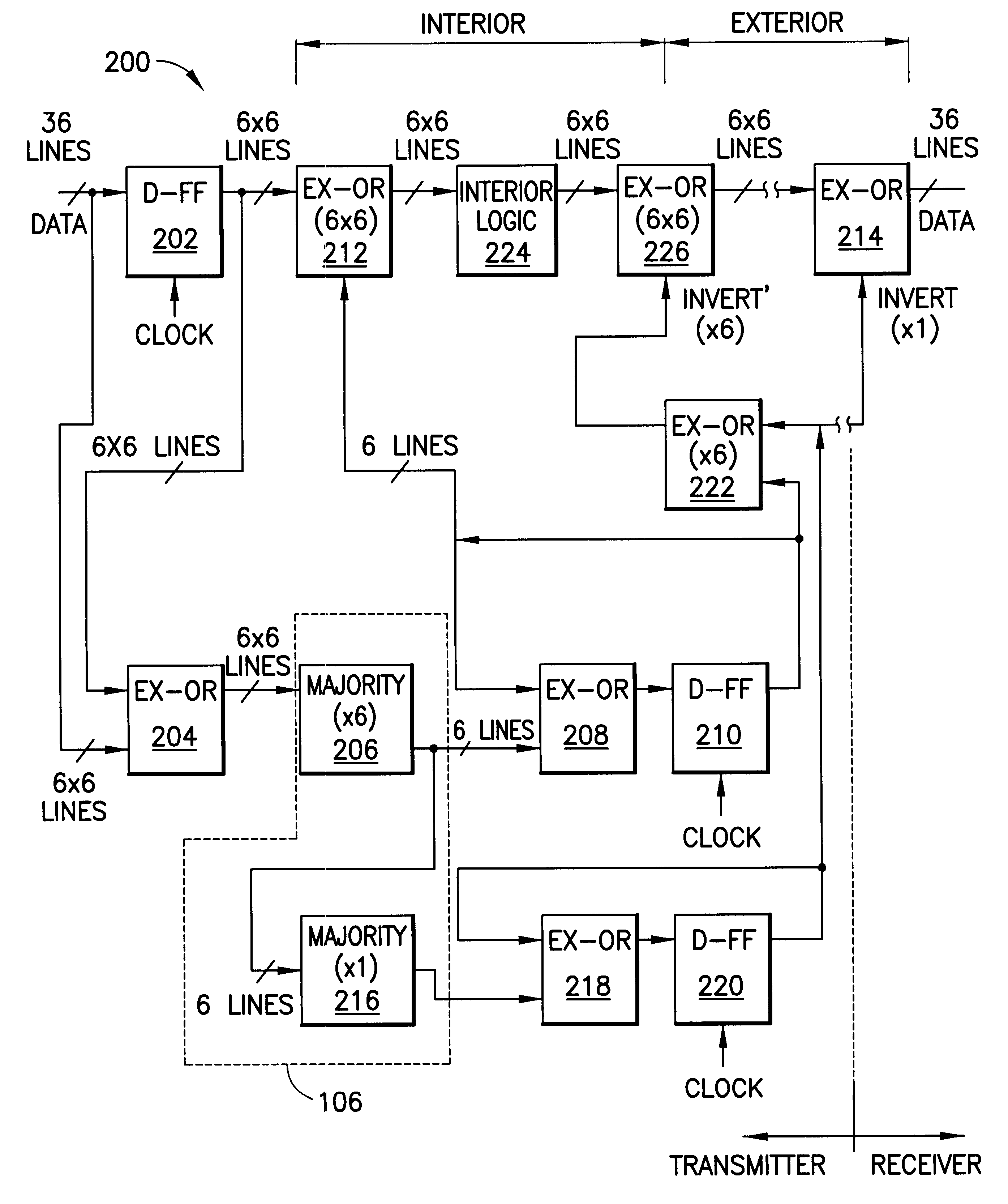 Data-transferring method and apparatus for reducing the number of data-bit changes