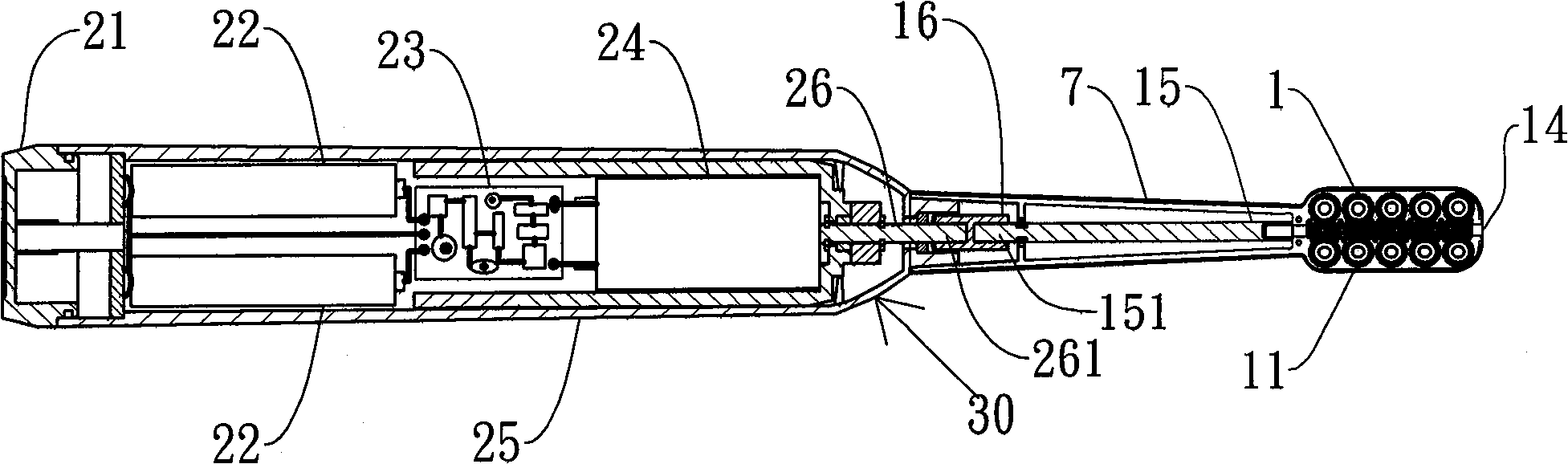 Electric battery powered toothbrush with integrated tongue cleaner