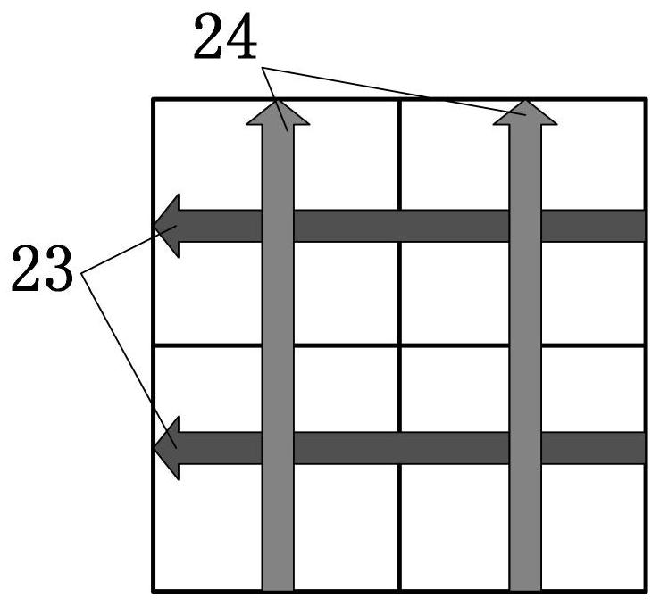 Cross flow constant temperature dehumidification device