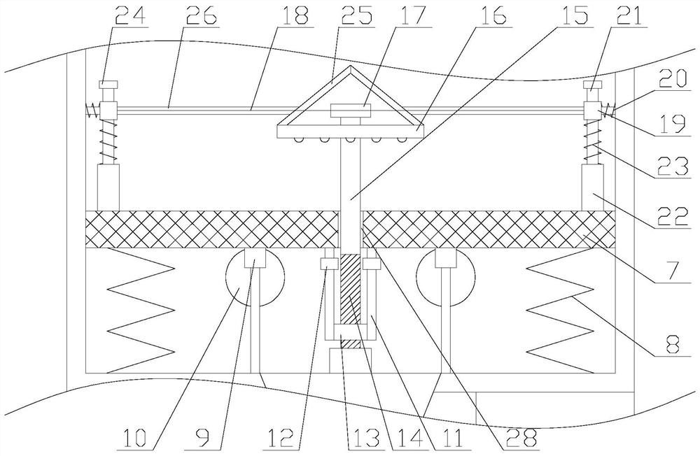 Anti-blockage powder mill