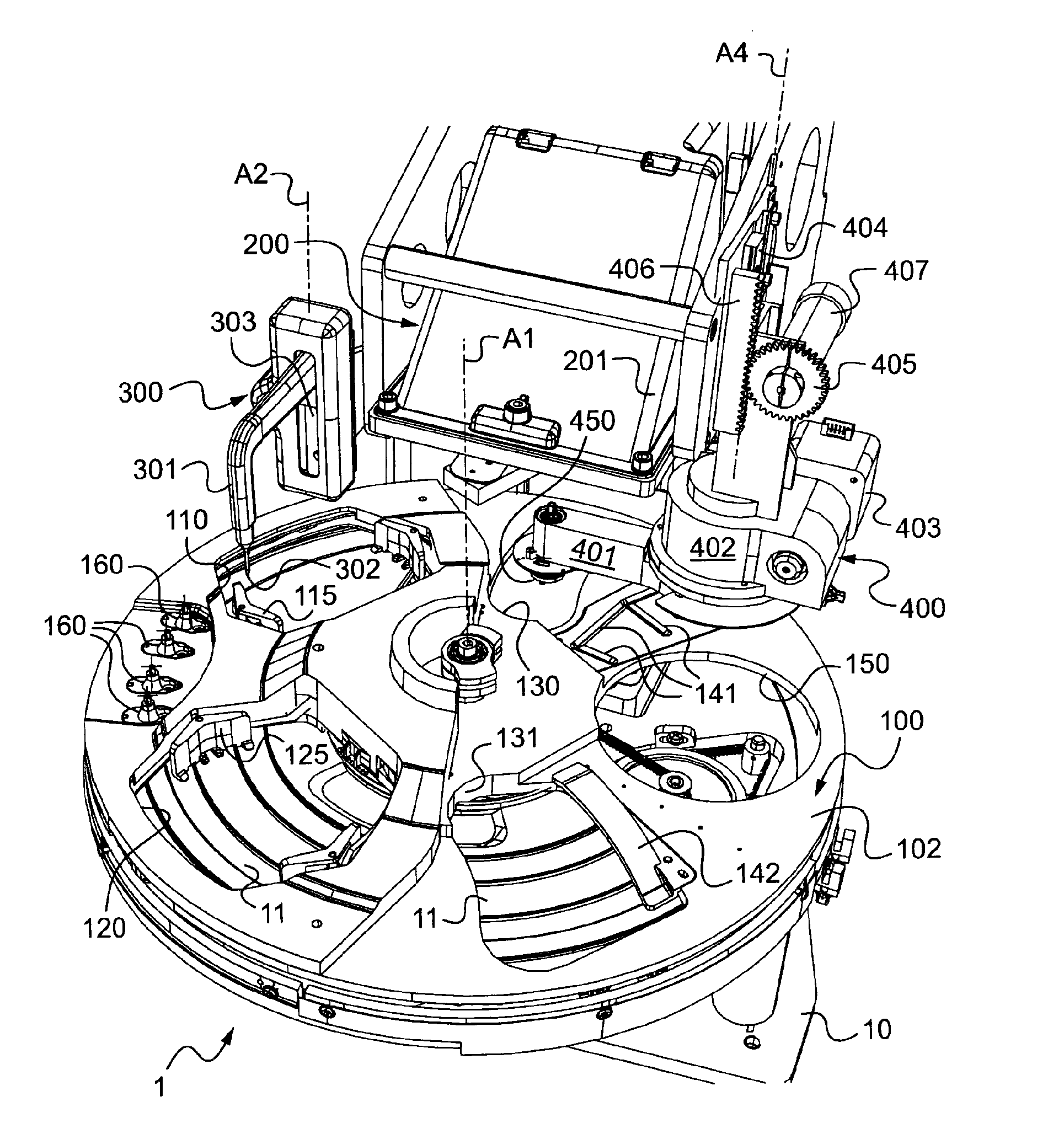 Device and a method for preparing an ophthalmic lens for machining