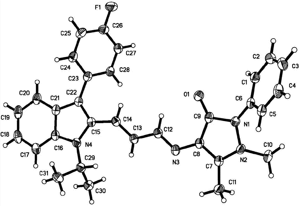 Solid broadband green-light emission crystal material and preparation method thereof