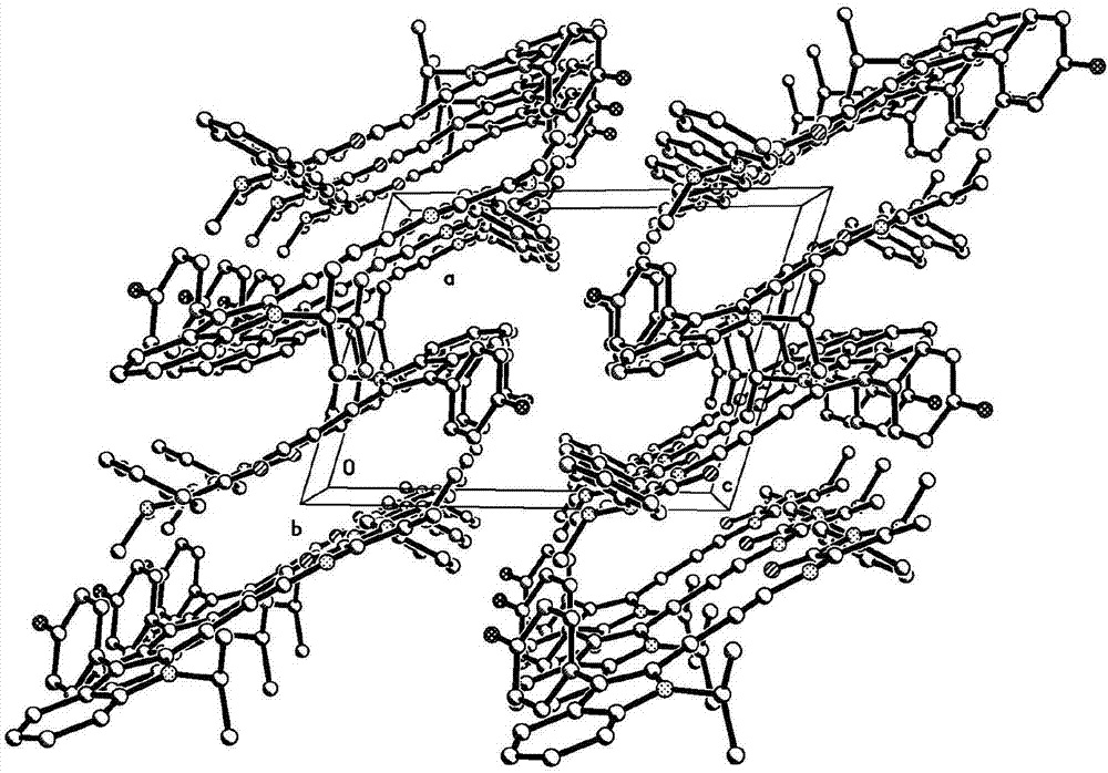 Solid broadband green-light emission crystal material and preparation method thereof