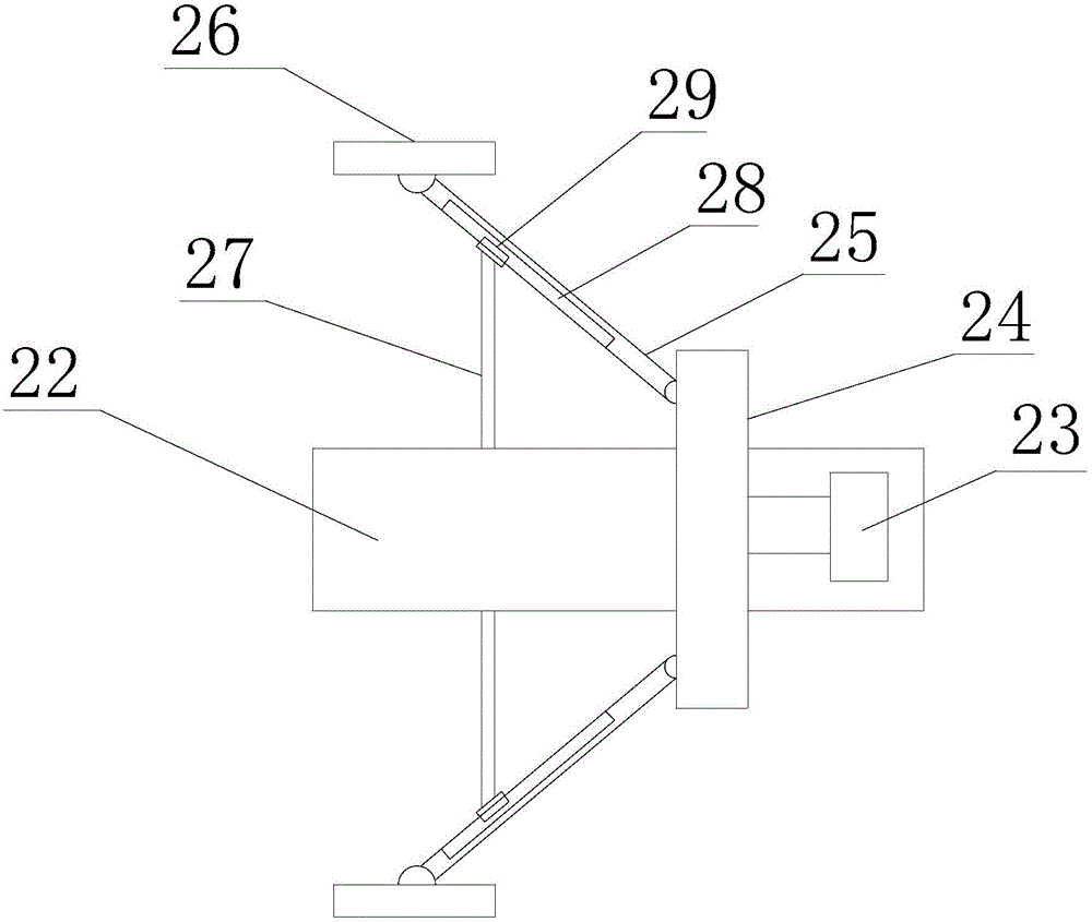 Synchronous steel pipe drilling device with multiple actuating mechanisms