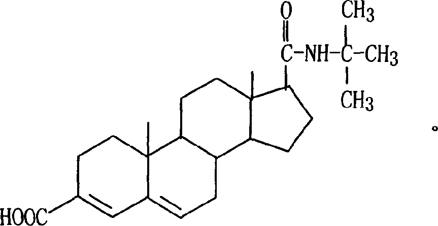 Epristeride dripping pills and its preparing method