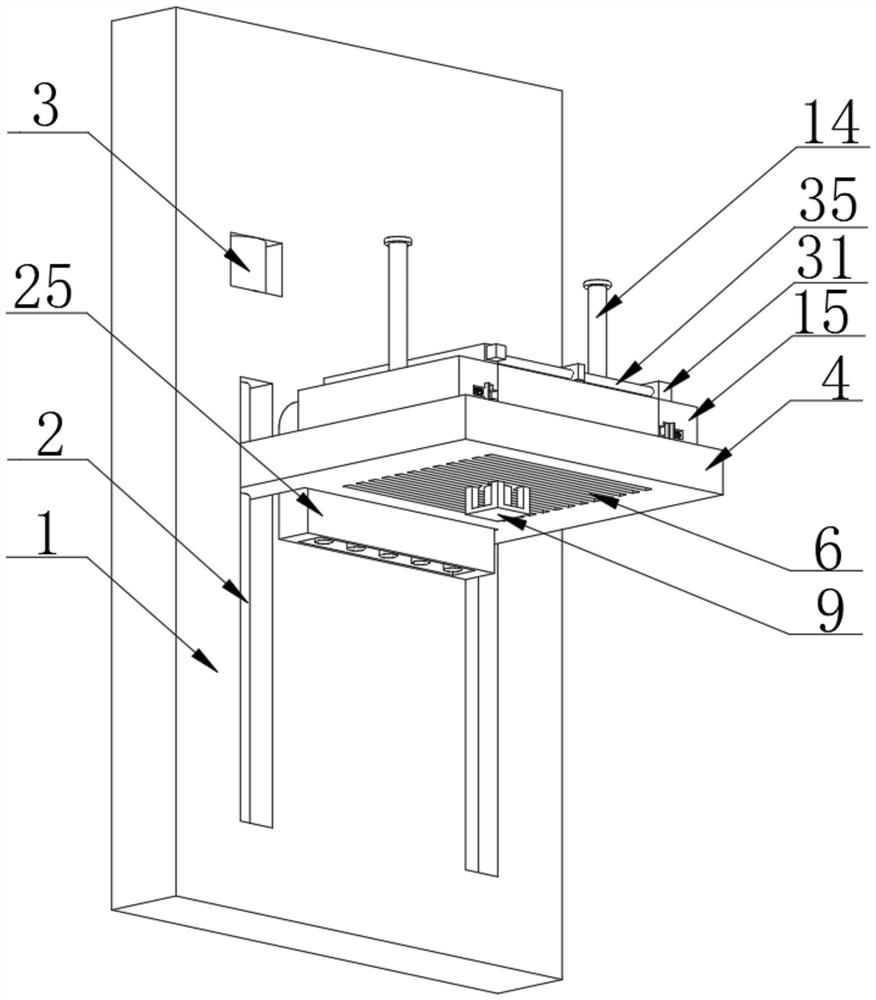 Gateway box convenient for heat dissipation