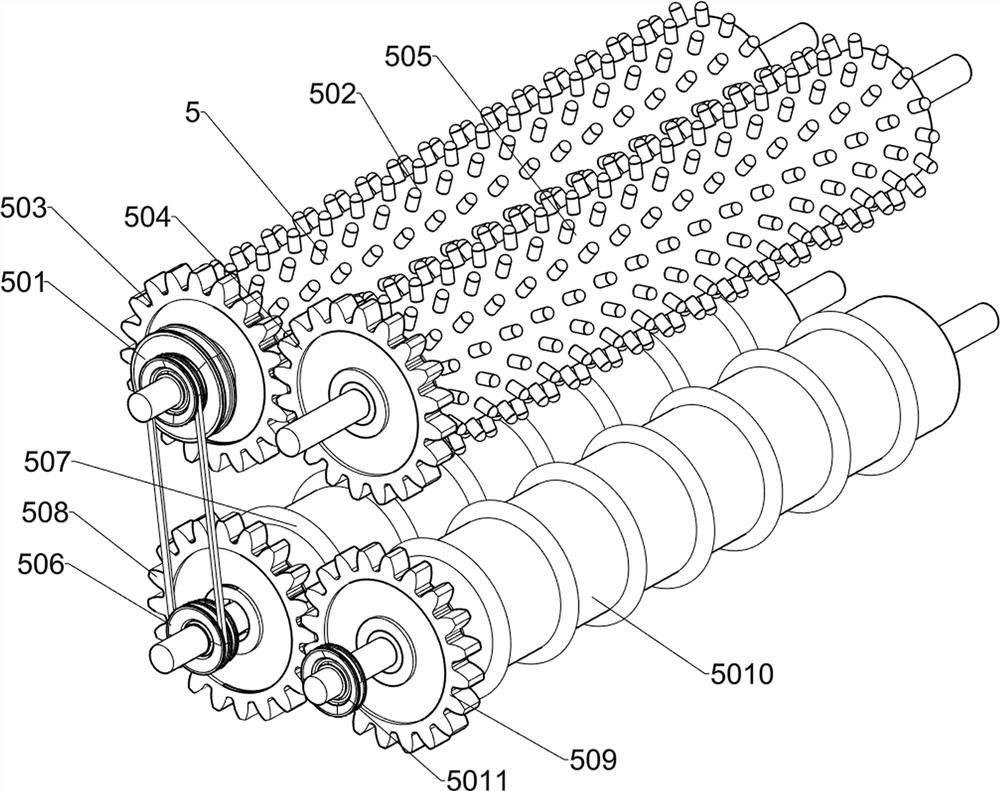 Loquat leaf treatment device capable of screening yellow leaves suffering from plant diseases and insect pests