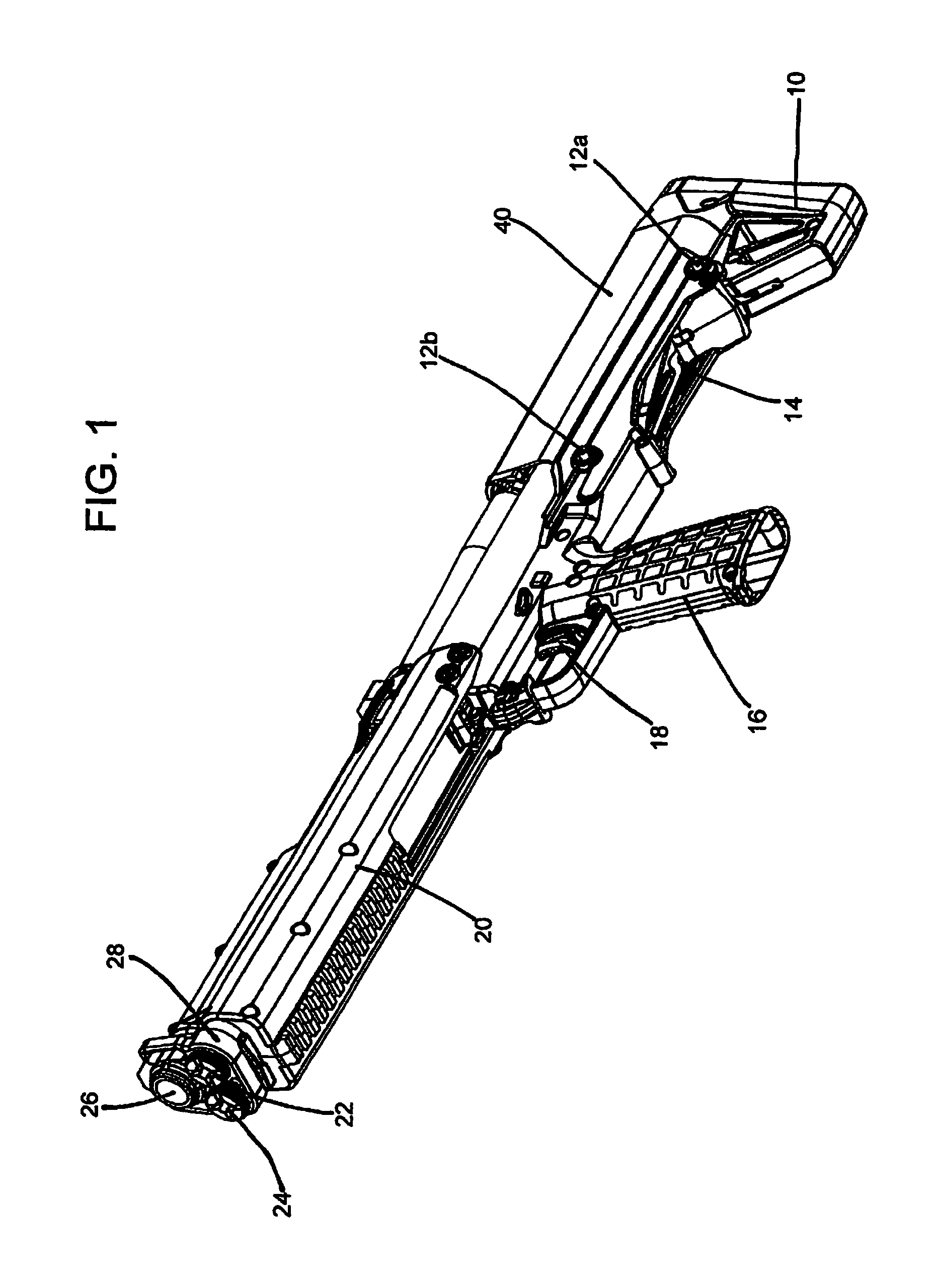 Tubular magazine firearm with sheet metal receiver