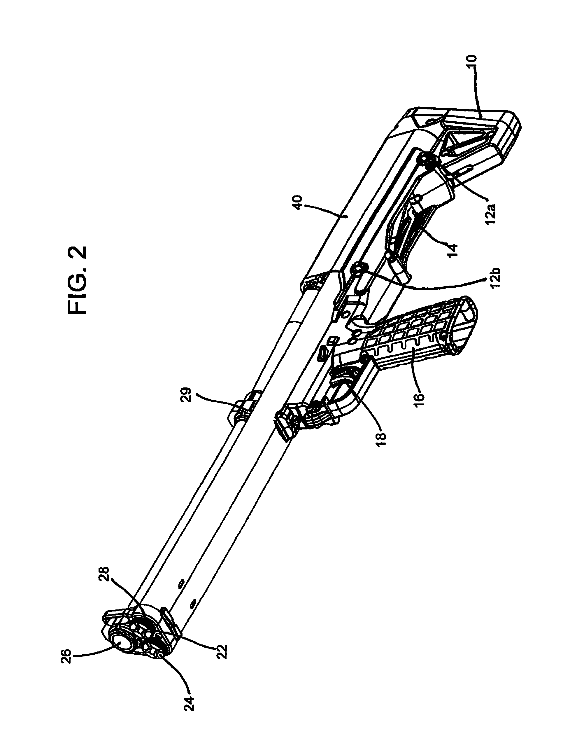 Tubular magazine firearm with sheet metal receiver