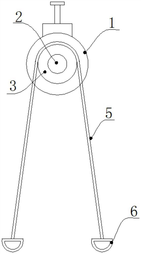 Orthopedic rehabilitation auxiliary nursing equipment and nursing method