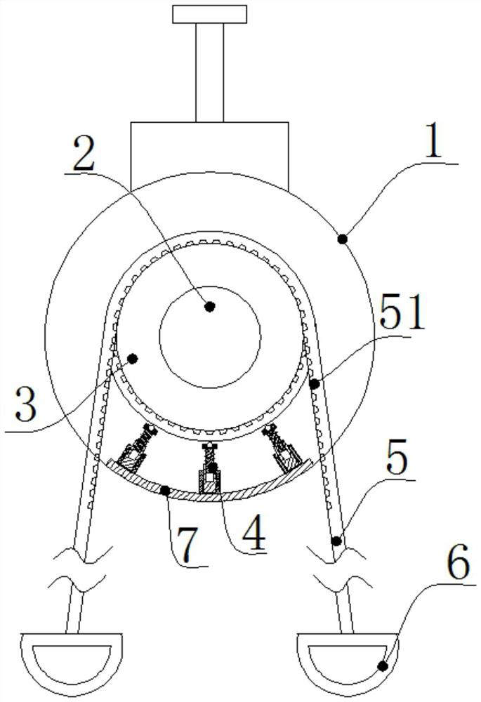 Orthopedic rehabilitation auxiliary nursing equipment and nursing method