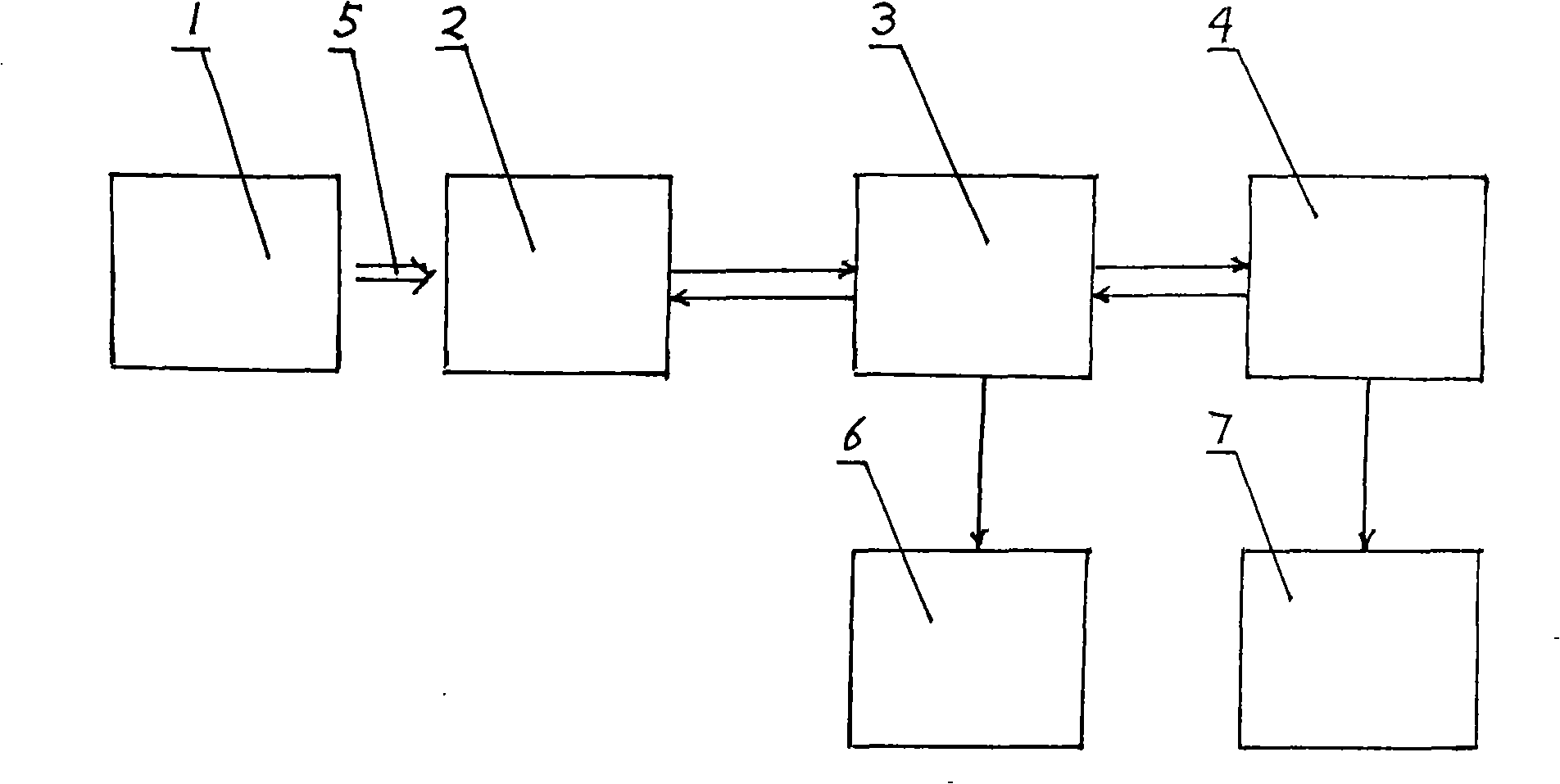 Area traffic control system for synergism operation of inducement and zone control of display panel