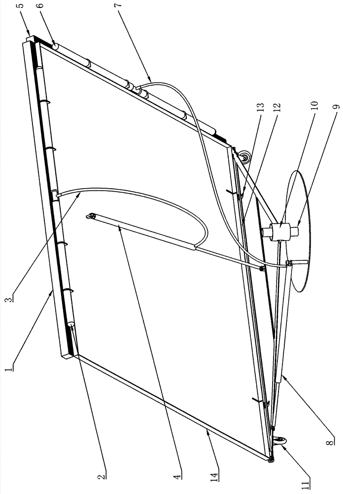 Motorless full-automatic sun tracer