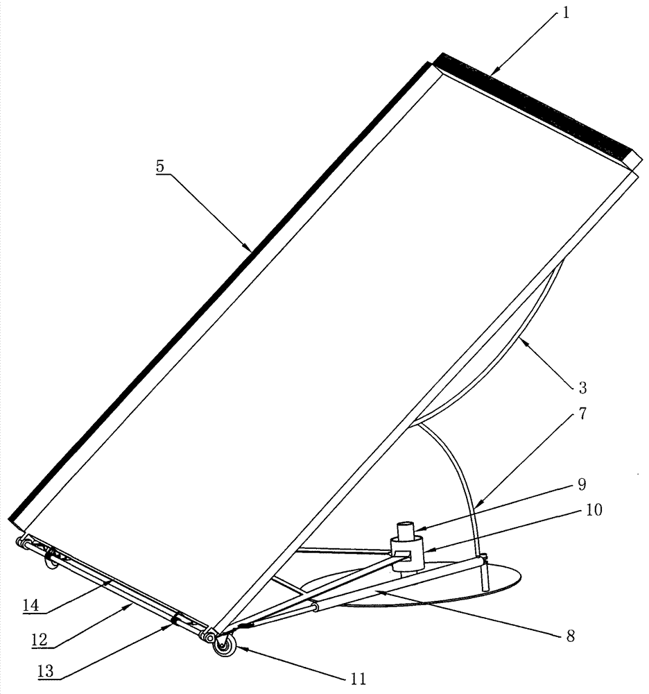 Motorless full-automatic sun tracer