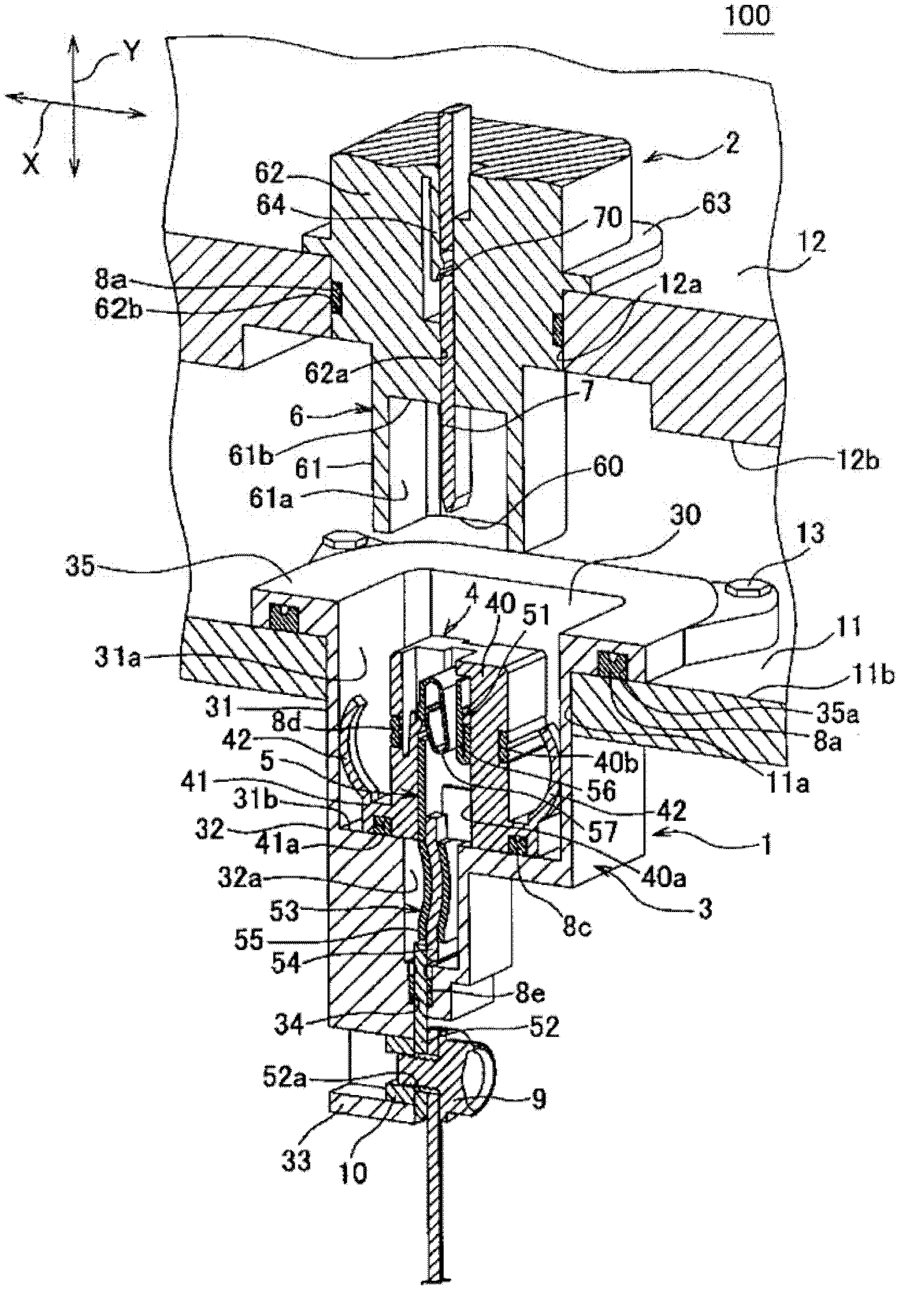 Waterproof structure