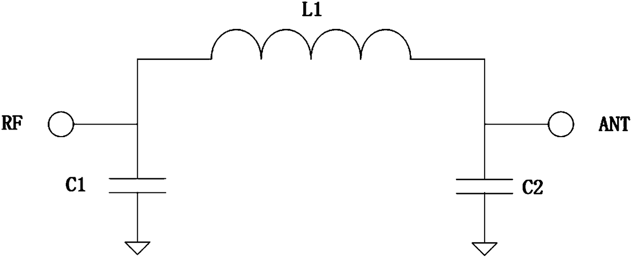 Single pole single throw RF switch and single pole multi throw RF switch based on single pole single throw RF switch