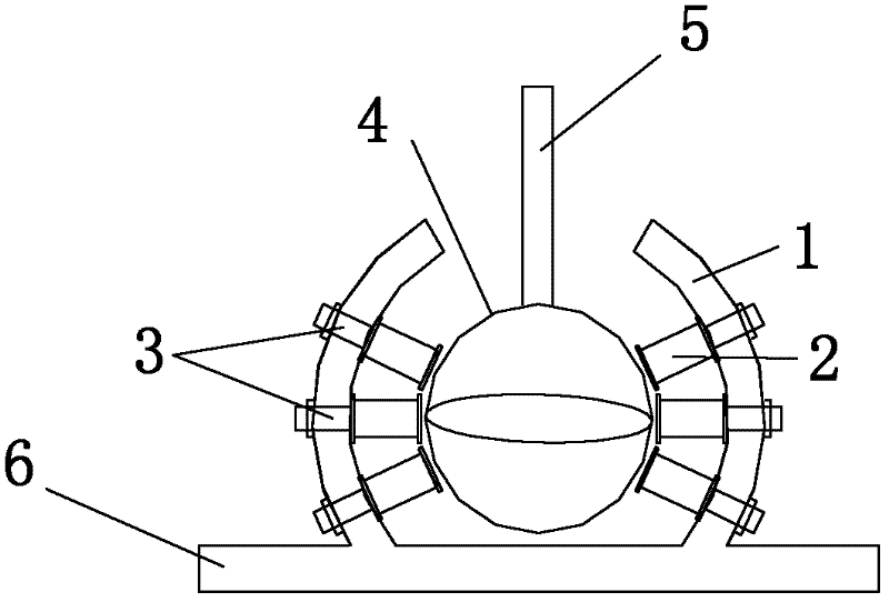 Permanent magnet bearing-free auto-suspension three-degree-of-freedom spherical motor and control method thereof