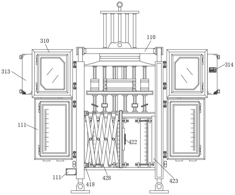 Deep sea long-column-shaped sampler with adjusting mechanism