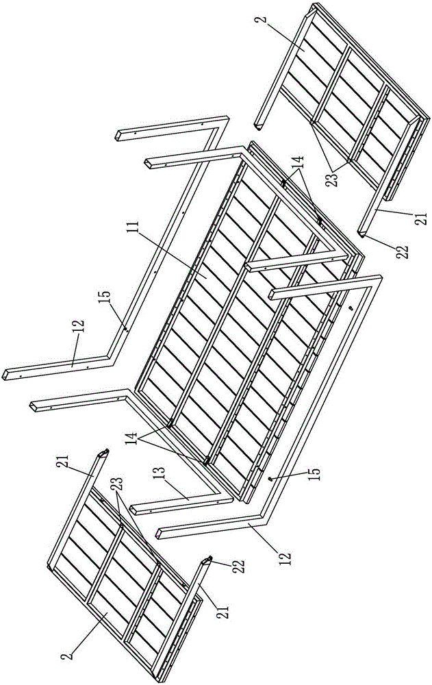 Extended desktop installation structure