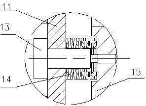 Constant brake force anti-falling catching device and constant brake force anti-falling catching method for rigid cage guide of mine