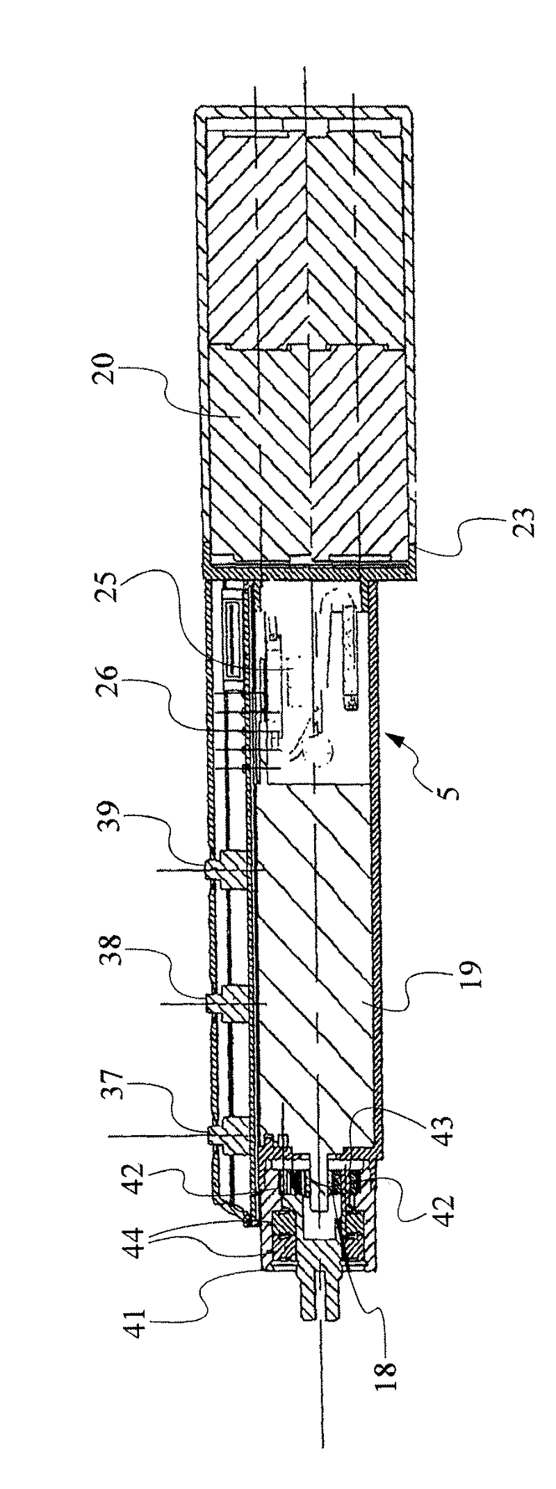 Device for endoscopic resection or removal of tissue