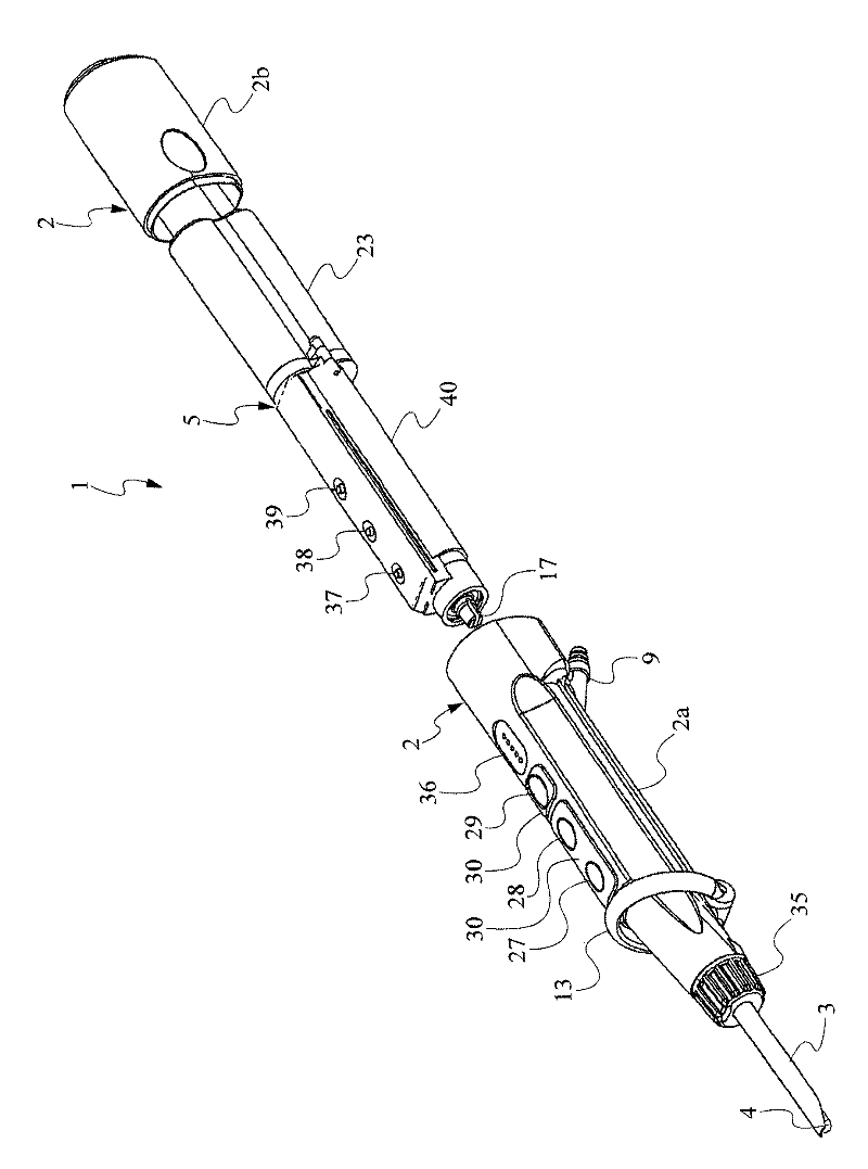 Device for endoscopic resection or removal of tissue