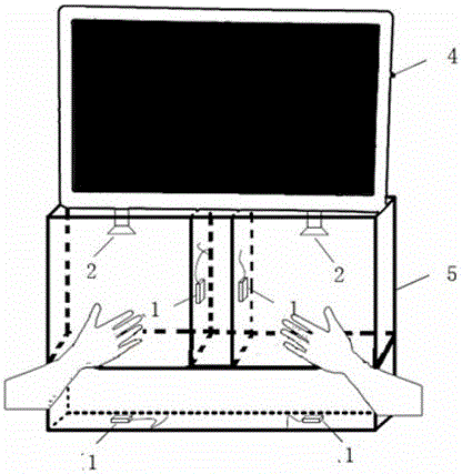 Multi-dimensional vision hand function rehabilitation quantitative evaluation system and evaluation method