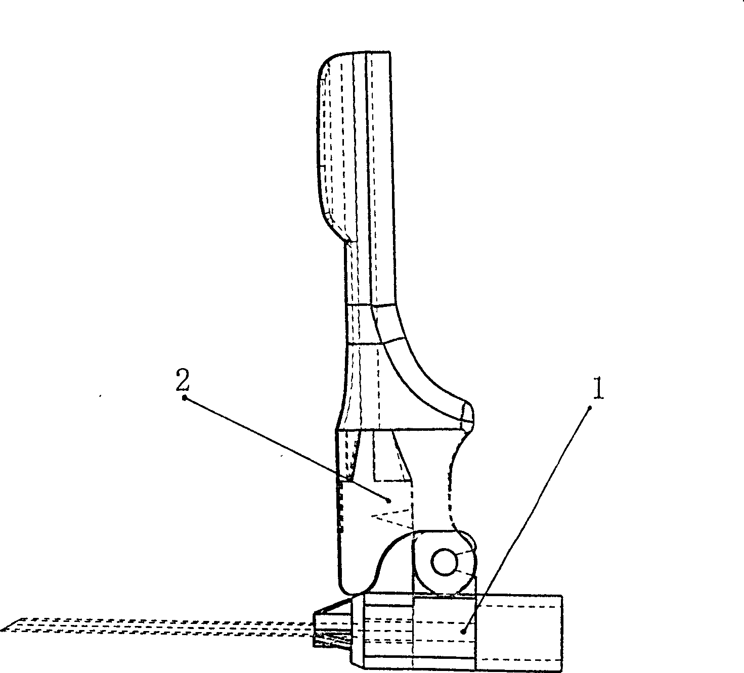 Safeguard protection setting for expendable needle in use for medical treatment