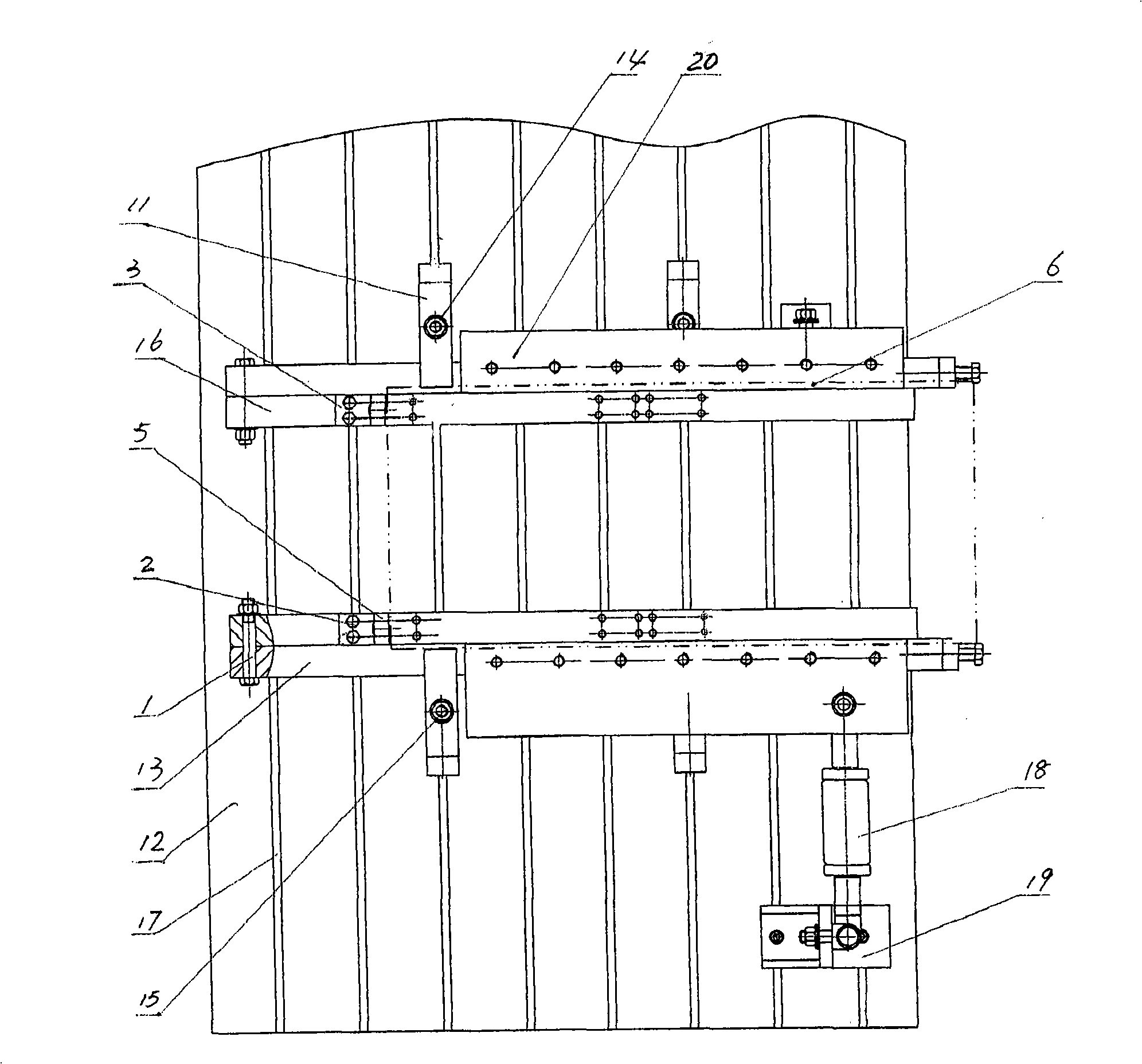 Rotary table used for a face miller